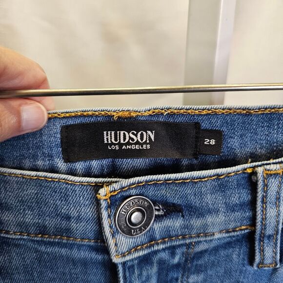Hudson Barbara Straight Leg Ankle Jeans Size 28 - Picture 4 of 7